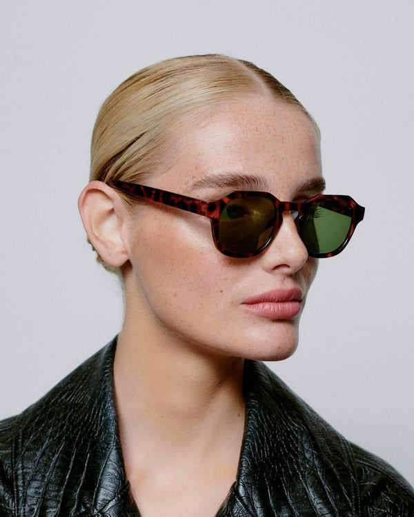 Zan / Havana & Graphite Green Lens - Shade Files